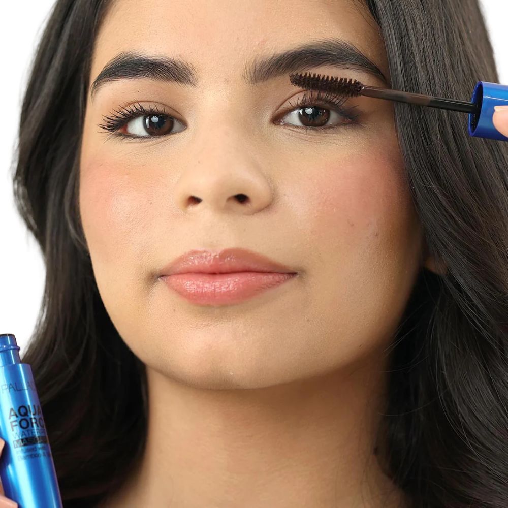 Palladio Aqua Force Waterproof Mascara Negra Infused With Bamboo & Vitamin E 12ml
