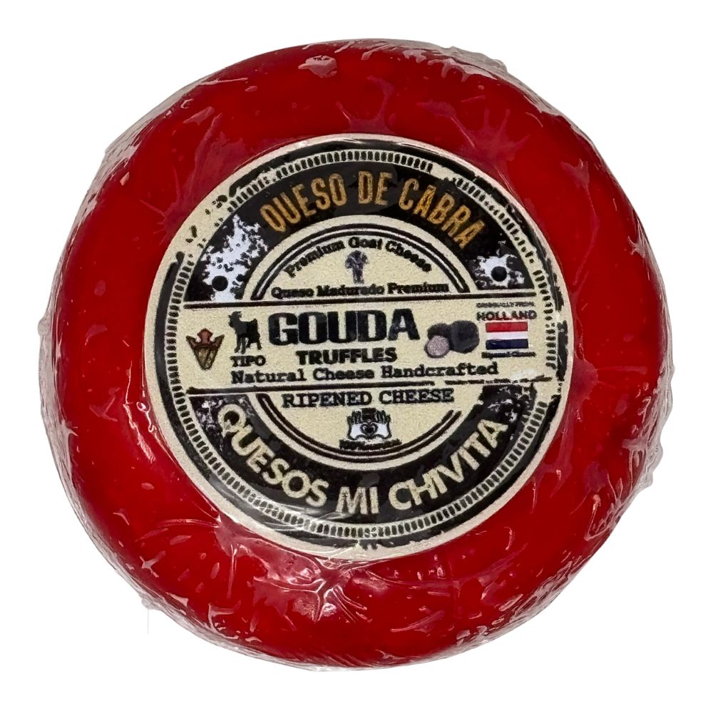 Queso Gouda Cabra Trufado En Cera Mi Chivita 225gr Aprox