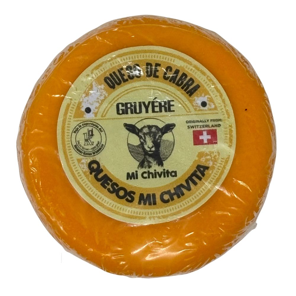 Queso Gruyere Cabra En Cera Mi Chivita 280gr Aprox
