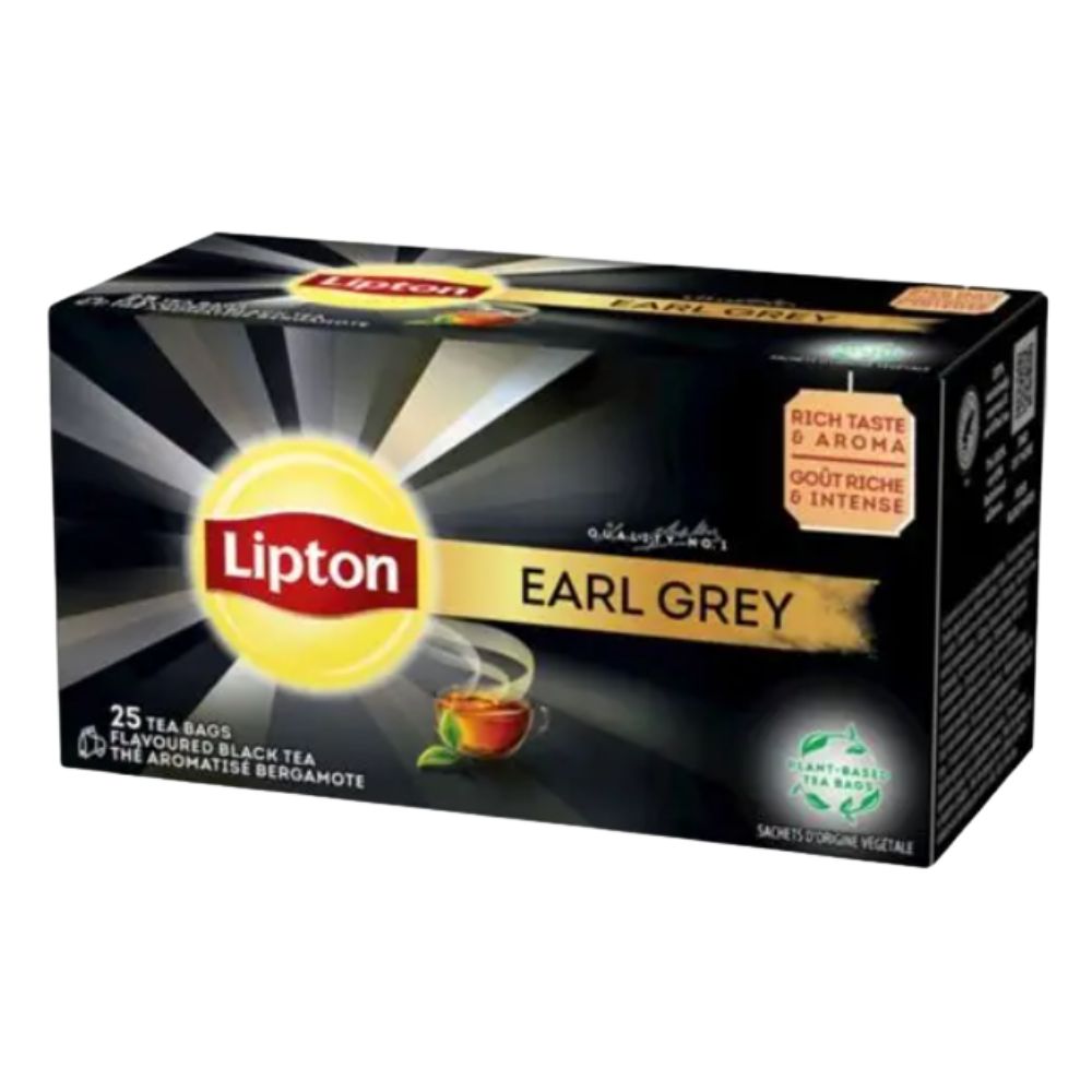 Lipton Infusion Negro Early Green Caja 25 Und