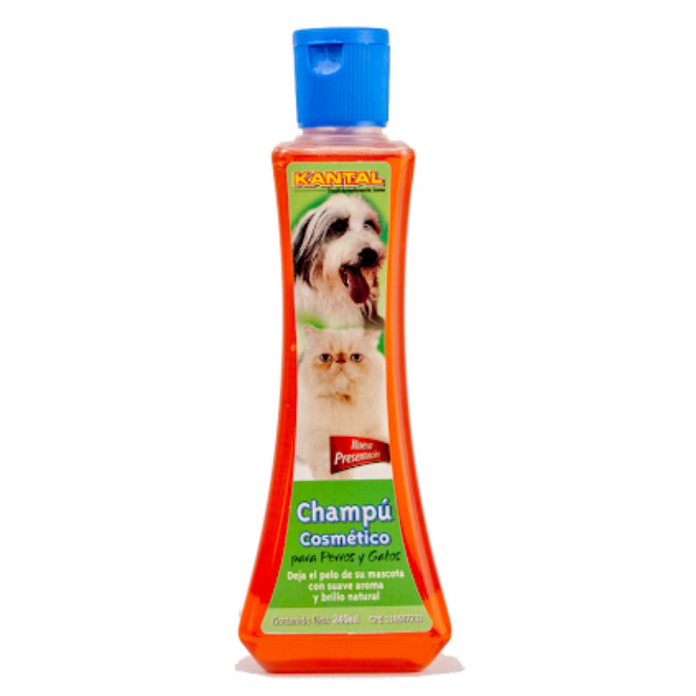 Kantal Champu Cosmetico Para Mascotas 240ml