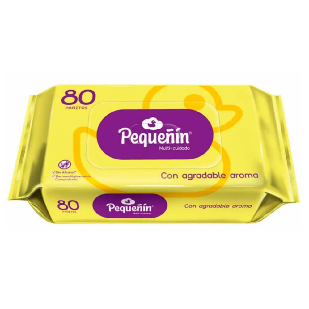 Pequeñin Toallas Humedas 80 Pañitos