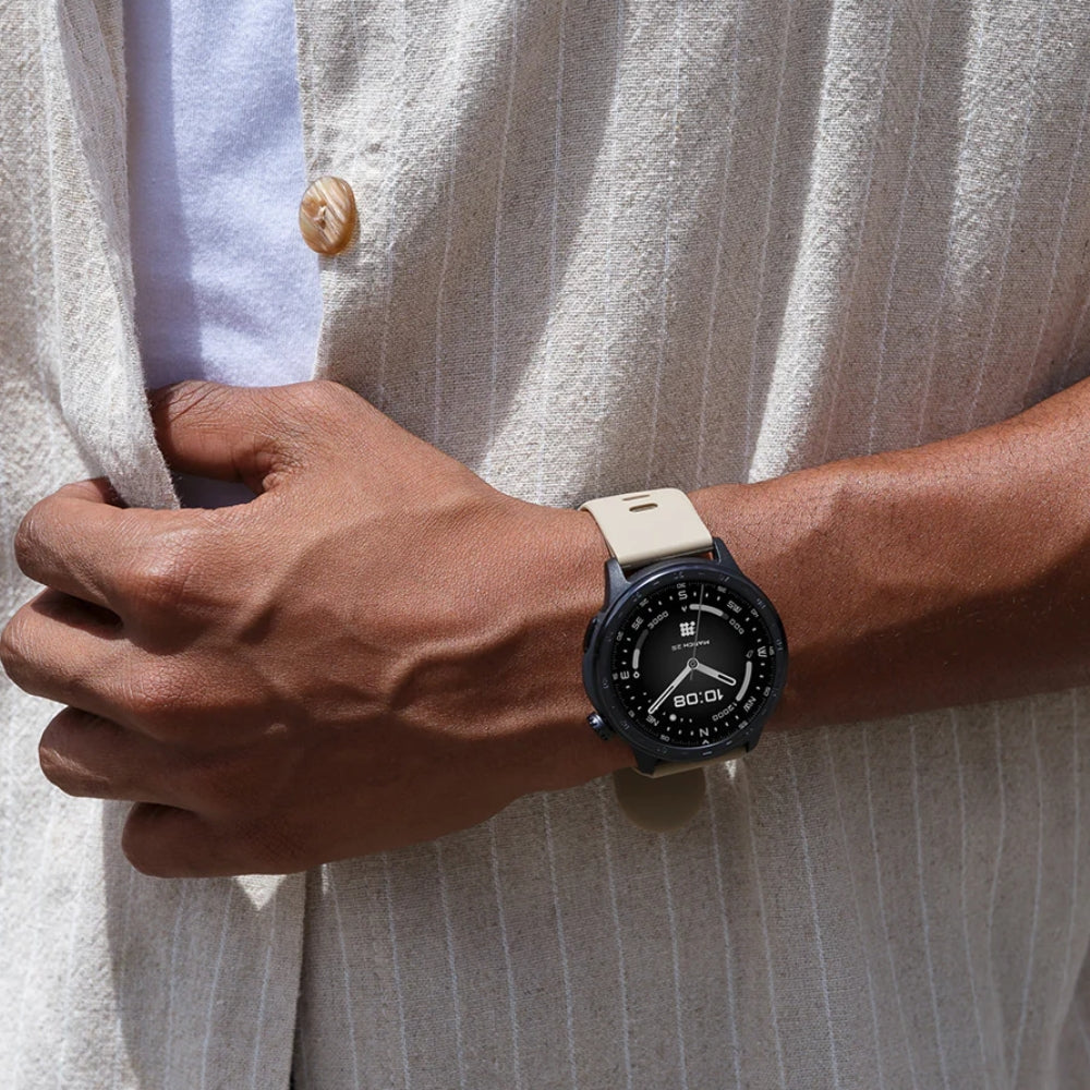 Cubitt Reloj Aura 2 Con Bluetooth, GPS, VITA AI y Salud Mocha Brown