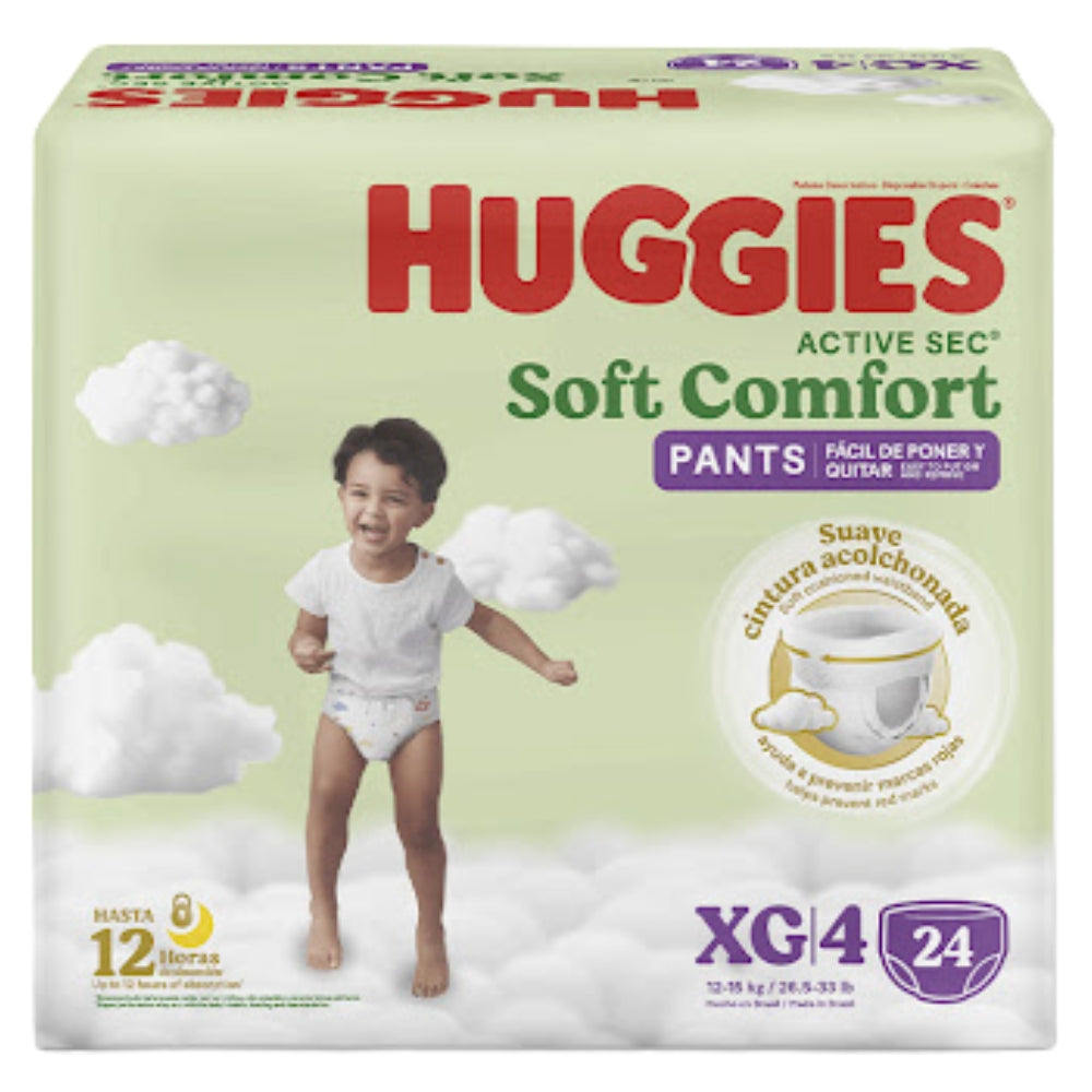 Pañales Huggies Pants XG Soft Comfort 24 Und