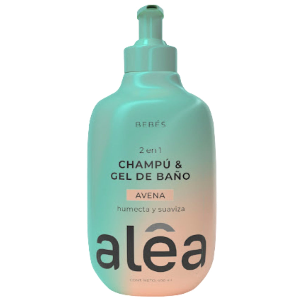 Alea Shampoo & Gel Bebe 2 en 1 Avena 400ml