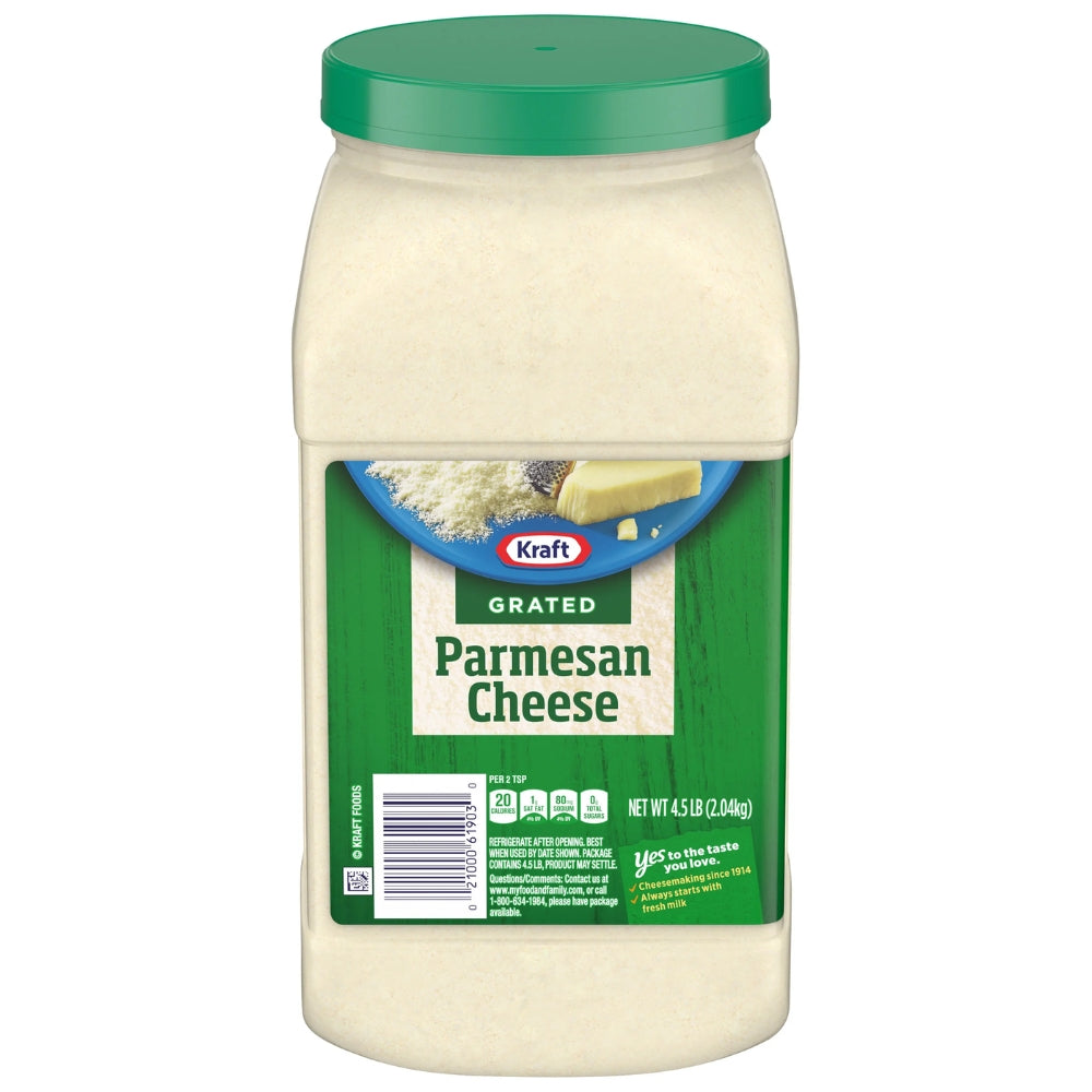 Kraft Grated Parmesan Cheese 2.04Kg