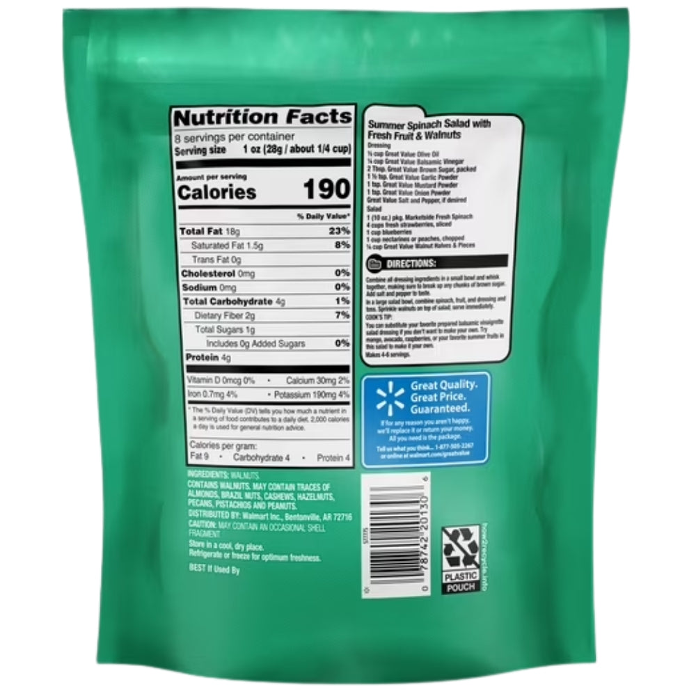 Walnuts Great Value 226g