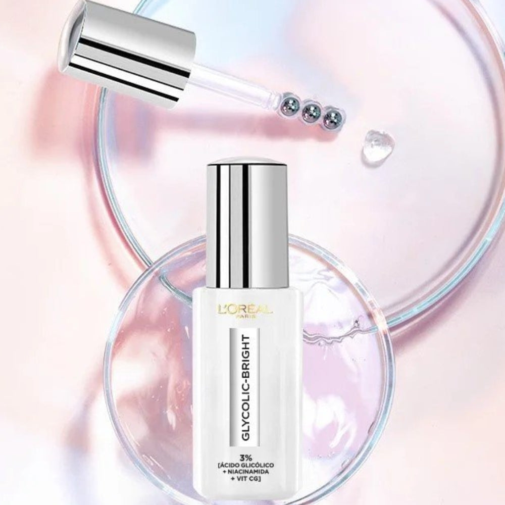 Loreal Paris Serum Ojos Antiojeras Glicolic Bright 20gr