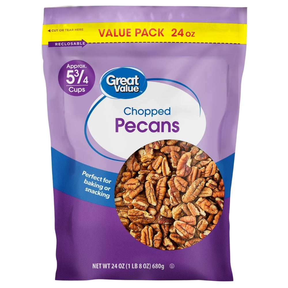 Great Value Pecans Nueces 680gr