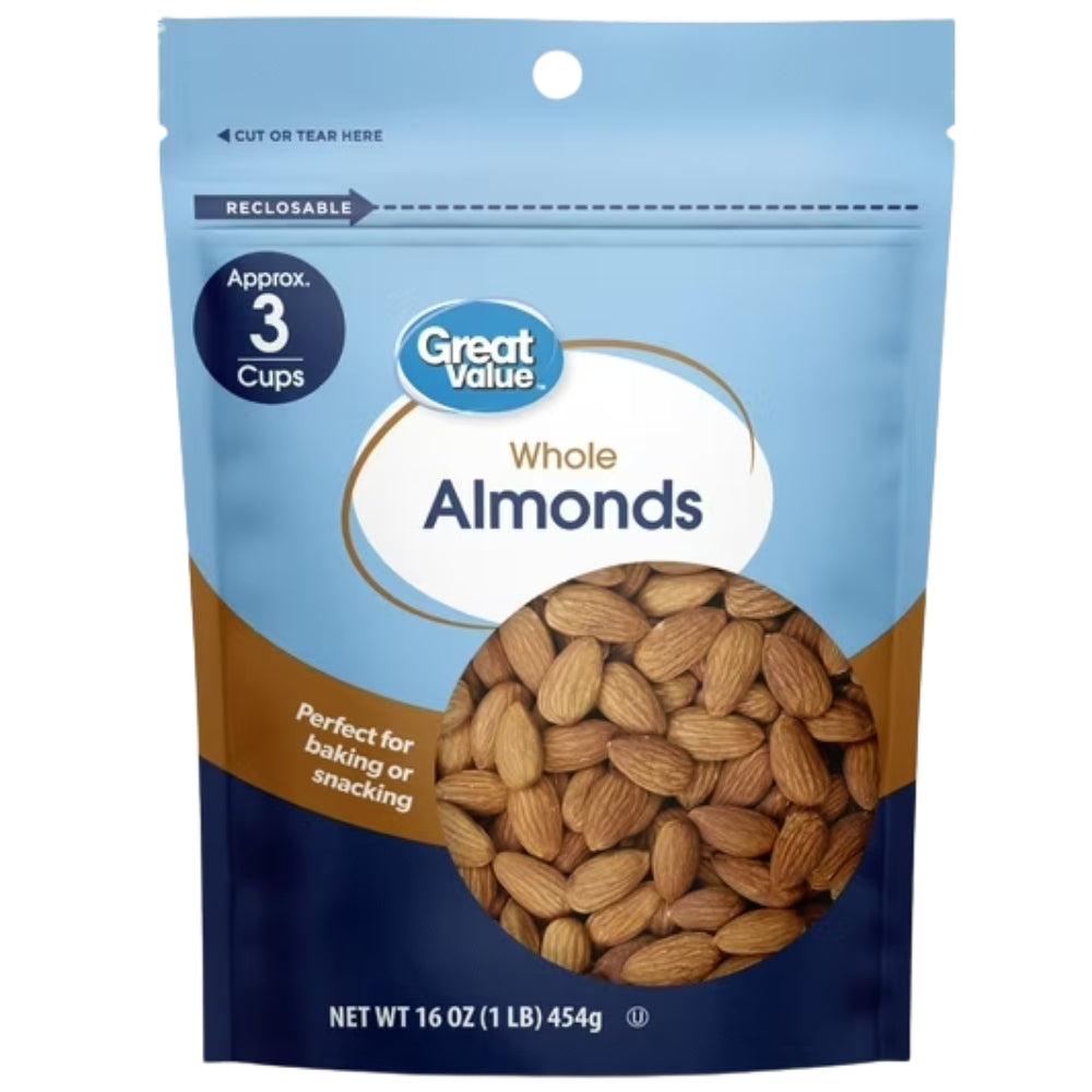Great Value Almendras Enteras 453gr