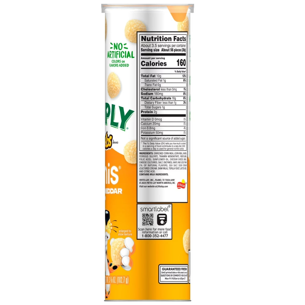 Simply Cheetos Minis Sabor White Cheddar 102.7gr