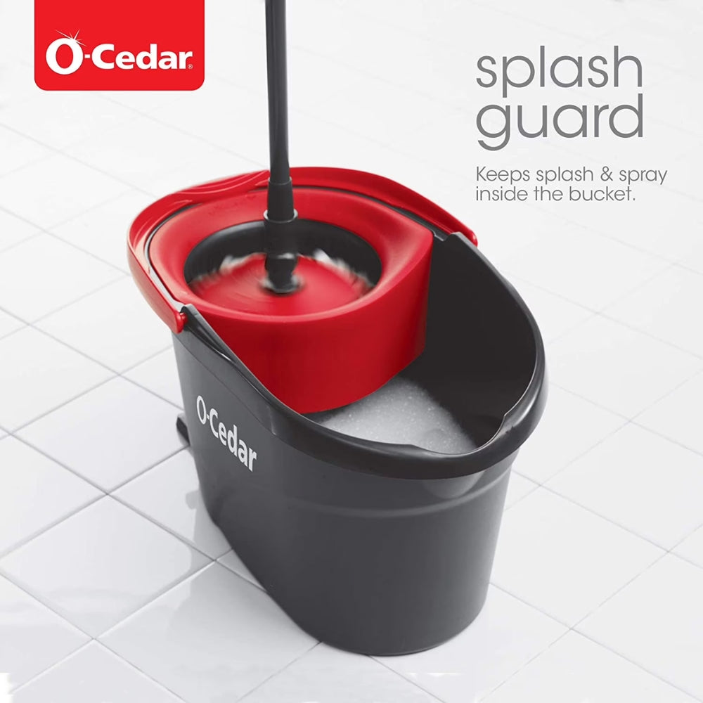 O-Cedar Tobo con Mopa Especial Microfibrer y Sistema Giratorio