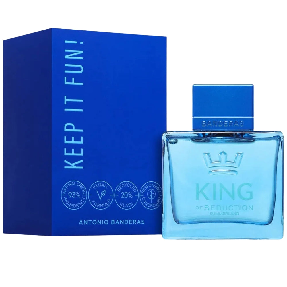 Antonio Banderas King of Seduction Summerland for Men Eau de Toilette 100ml