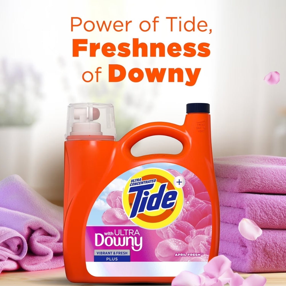 Tide + Downy Detergente Liquido April Fresh 100 Cargas 3.78 Litros