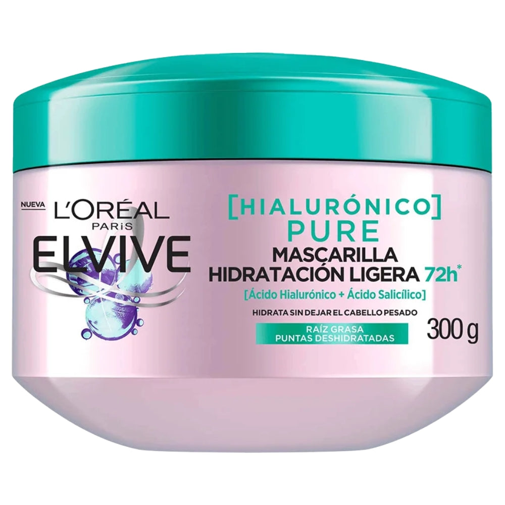 Mascarilla Elvive Hialuronico Pure 300ml