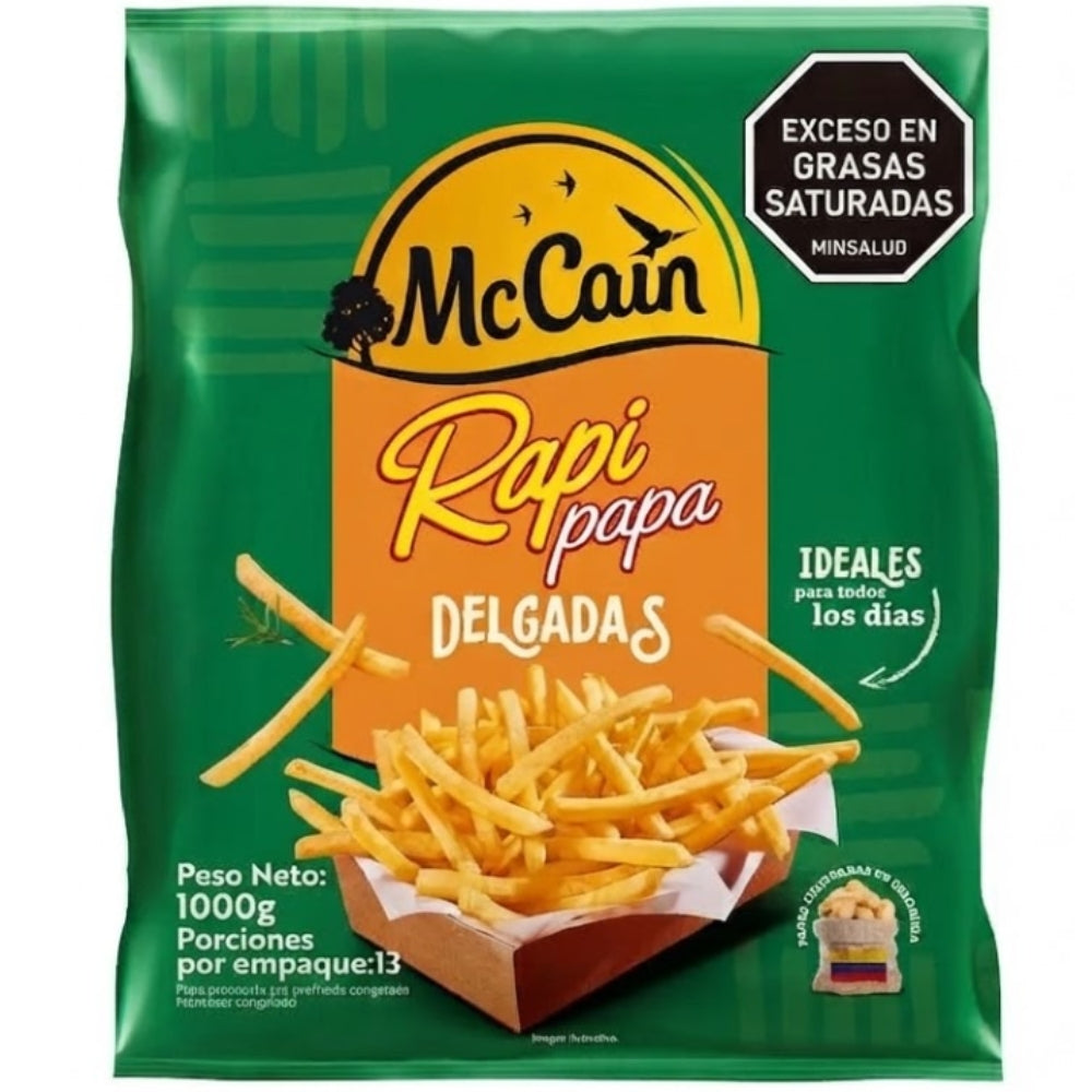 Papas McCain Rapi Papa Delgadas 1Kg