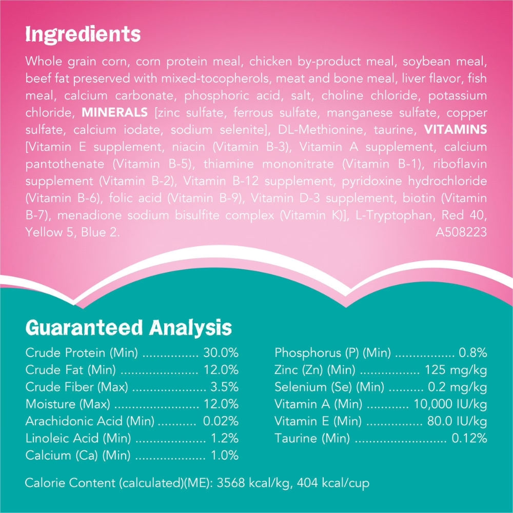 Purina Friskies Land & Sea Adventures Chicken and Ocean Fish Flavored Adult Dry Cat Food 14.5Kg