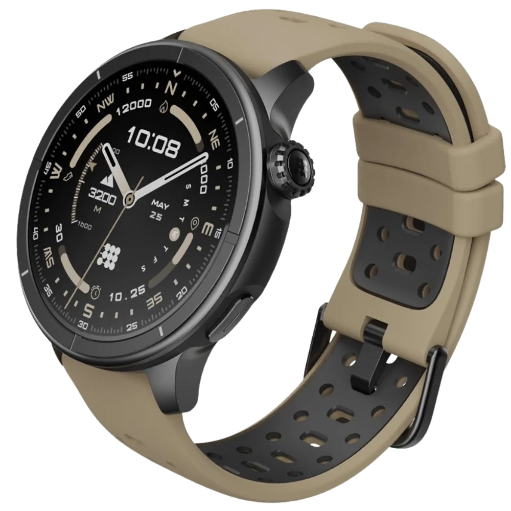 Cubitt Reloj Aura Pro 2 Con Bluetooth, GPS, IA Coach y Salud Mocha Brown