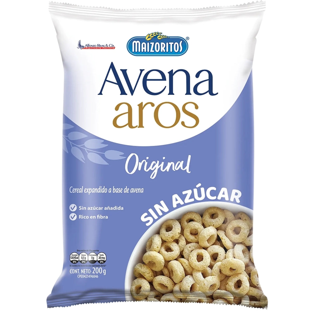 Maizoritos Aros Avena Original 200 grs