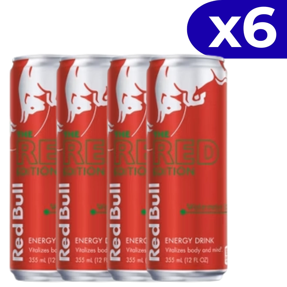Bebida Energetica Red Bull Red Edition 6 Und x 250ml