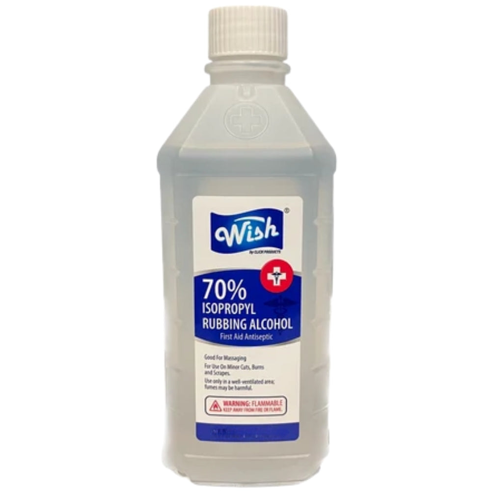 Wish Alcohol Clear Isopropyl 70% Rubbing Alcohol 355ml
