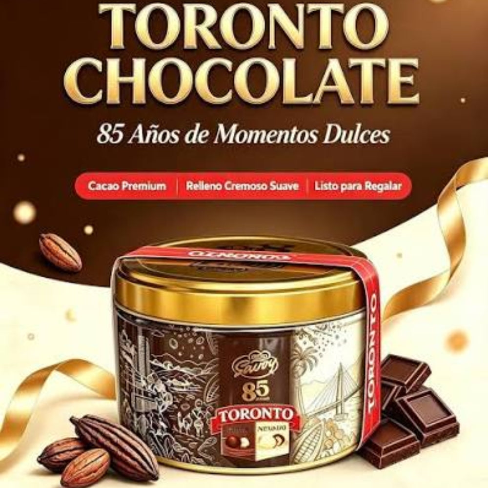 Toronto Chocolate Savoy Lata 85 Aniversario