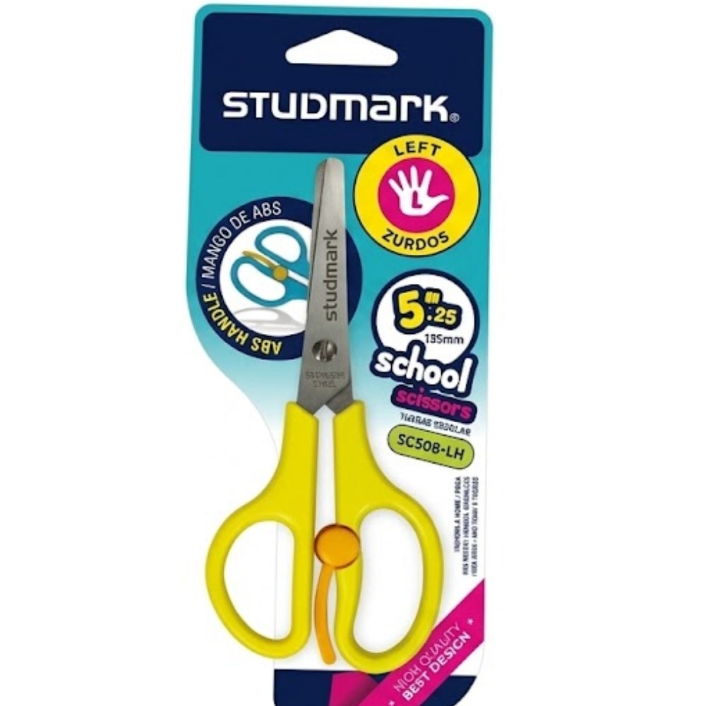 Studmark Tijera Escolar para Zurdos 5.25" 13.5cm Colores Varios
