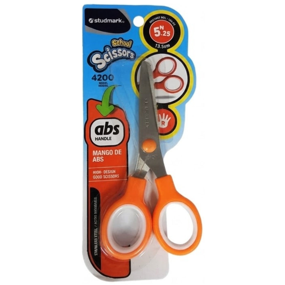 Studmark Tijera Escolar Mango de ABS 5.25" 13cm Colores Varios