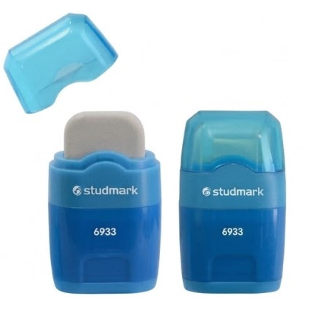 Studmark Borrador Con Sacapuntas 2 Huecos Colores Varios 1Und