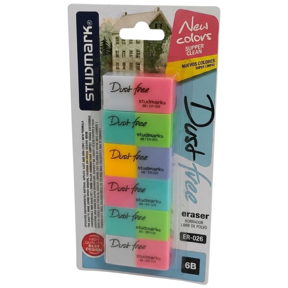 Studmark Set 6 Borradores 6B  6 Und