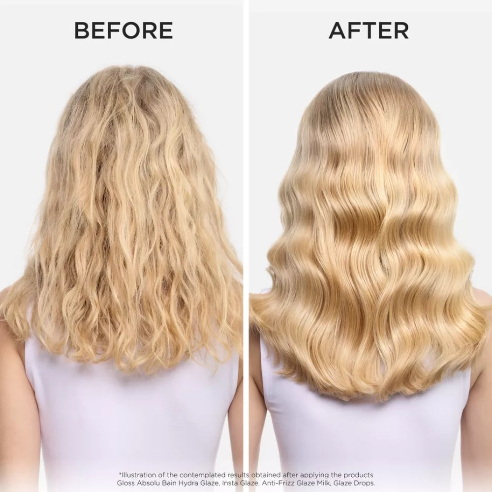Kerastase Shampoo Gloss Absolu Bain Riche Hydra-Glaze Anti Frizz 1Litro