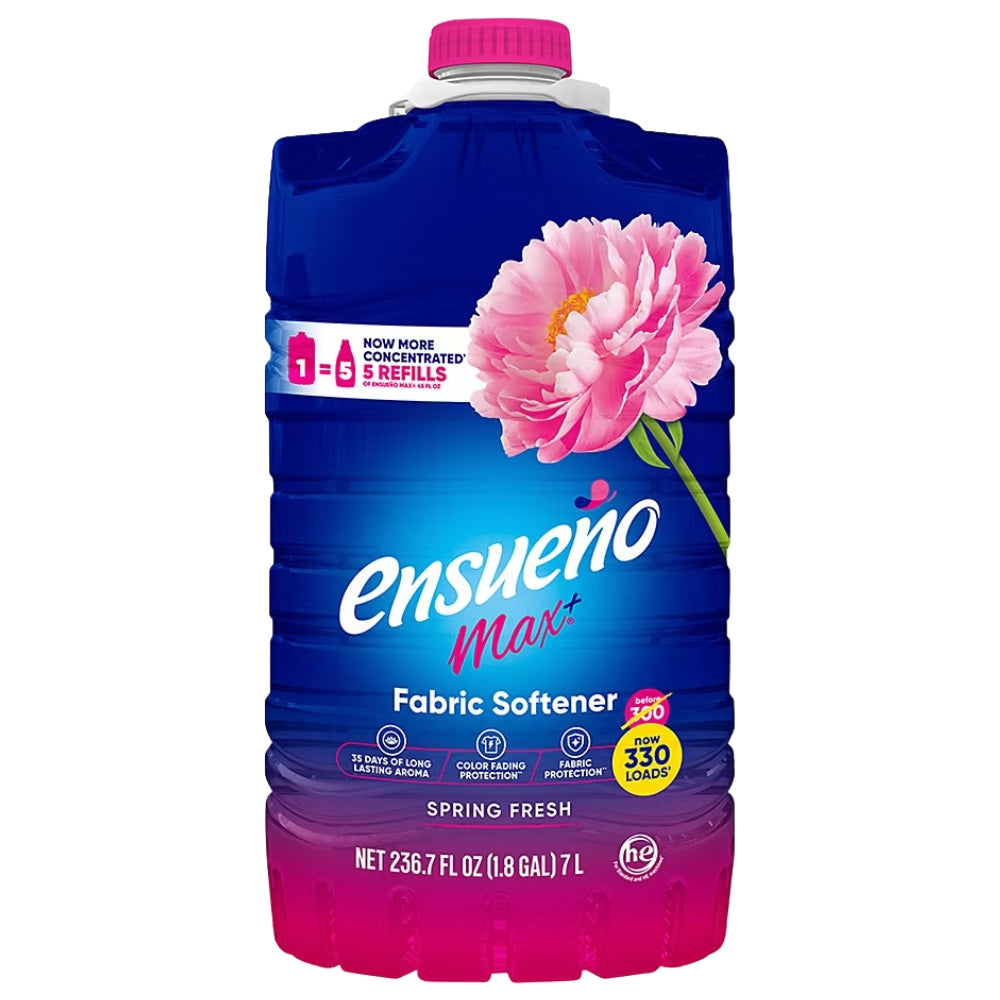 Ensueño Max Suavizante Liquid Fabric Softener Spring Fresh 7 Litros