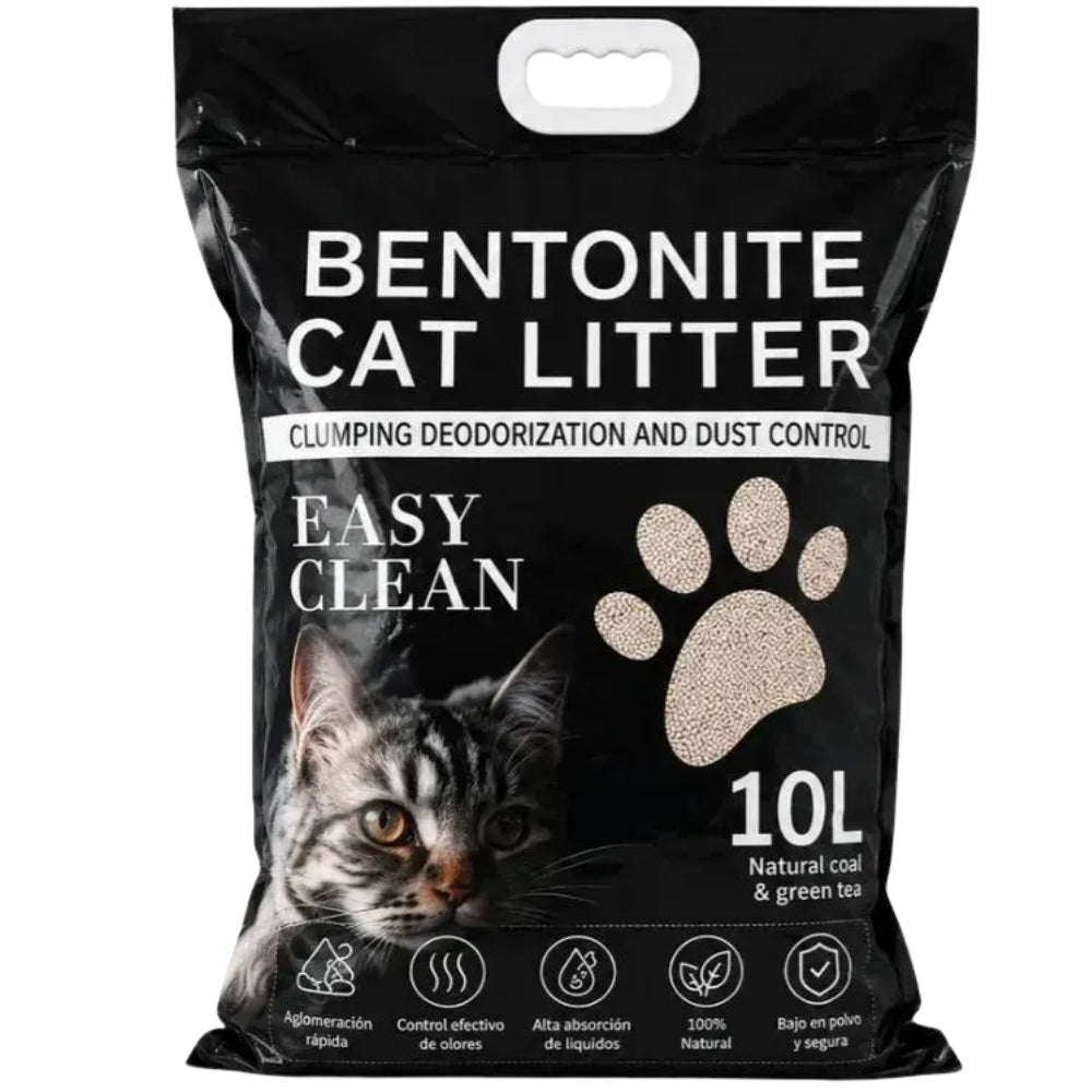 Bentonite Arena para Gatos Easy Clean Fragancia Lavanda 4.5 Kg