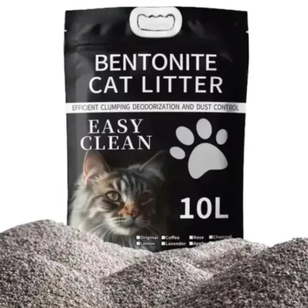 Bentonite Arena para Gatos Easy Clean Fragancia Lavanda 4.5 Kg
