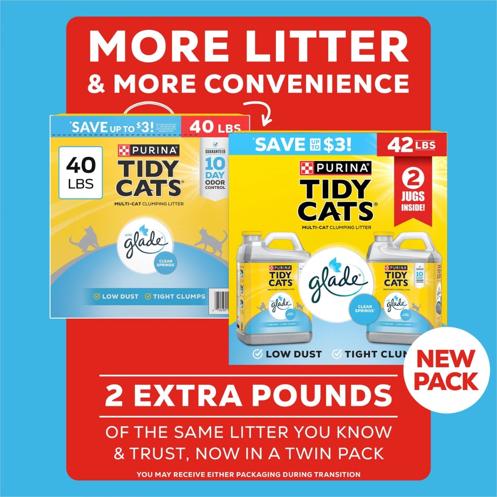 Purina Arena Para Gatos Tidy Cats Glade 19Kg