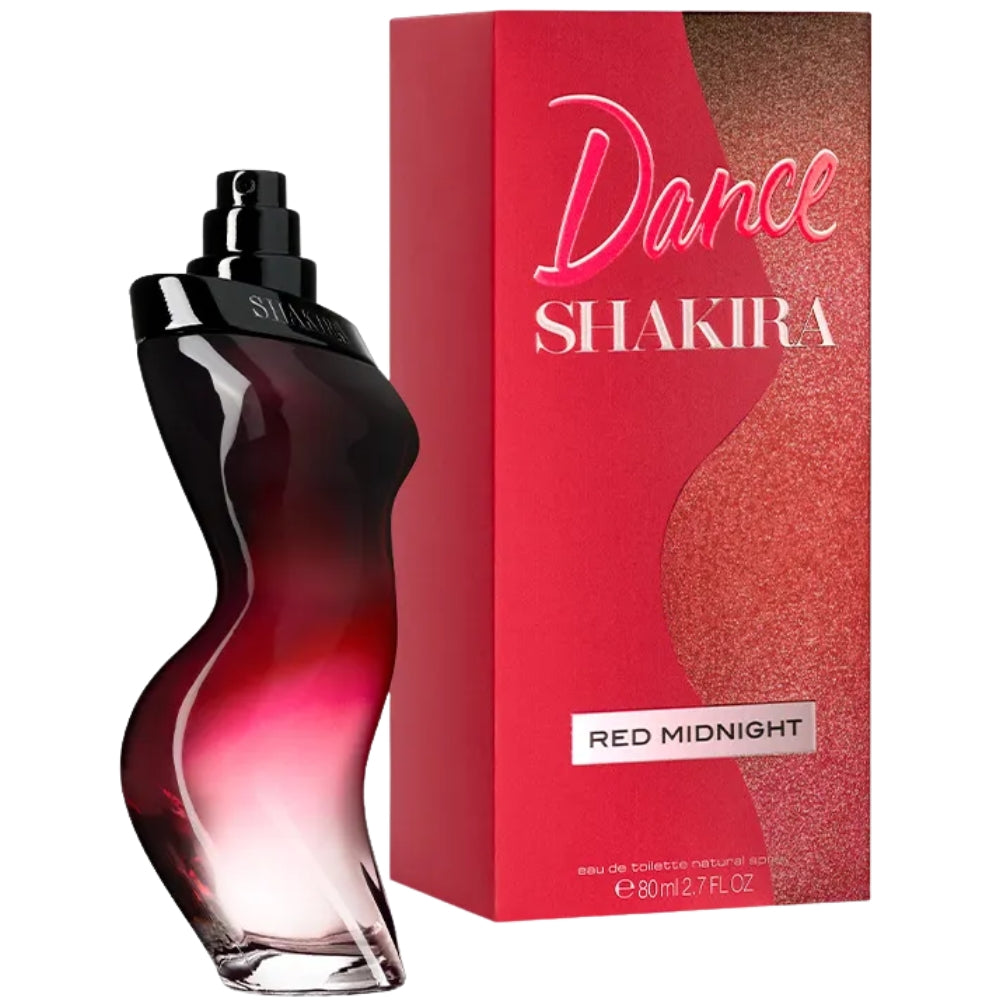 Shakira Dance Red Midnight Eau De Toilette For Woman 80ml