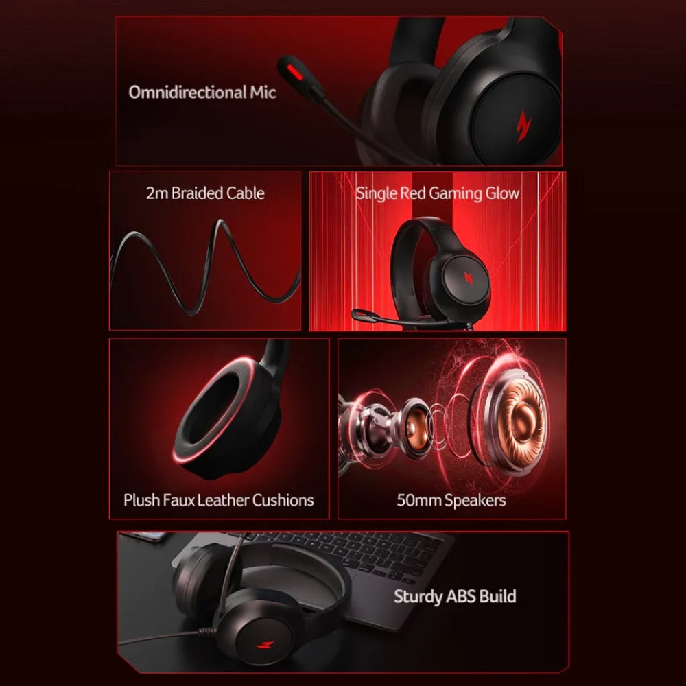 Acer Audifonos Nitro Wired Headset OHW323