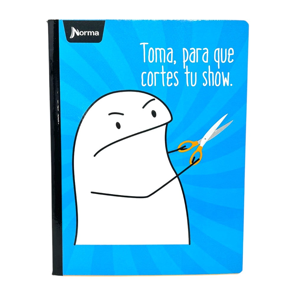Noma Cuaderno Memes Una Linea 100 Hojas Con Stickers Diseños Surtidos