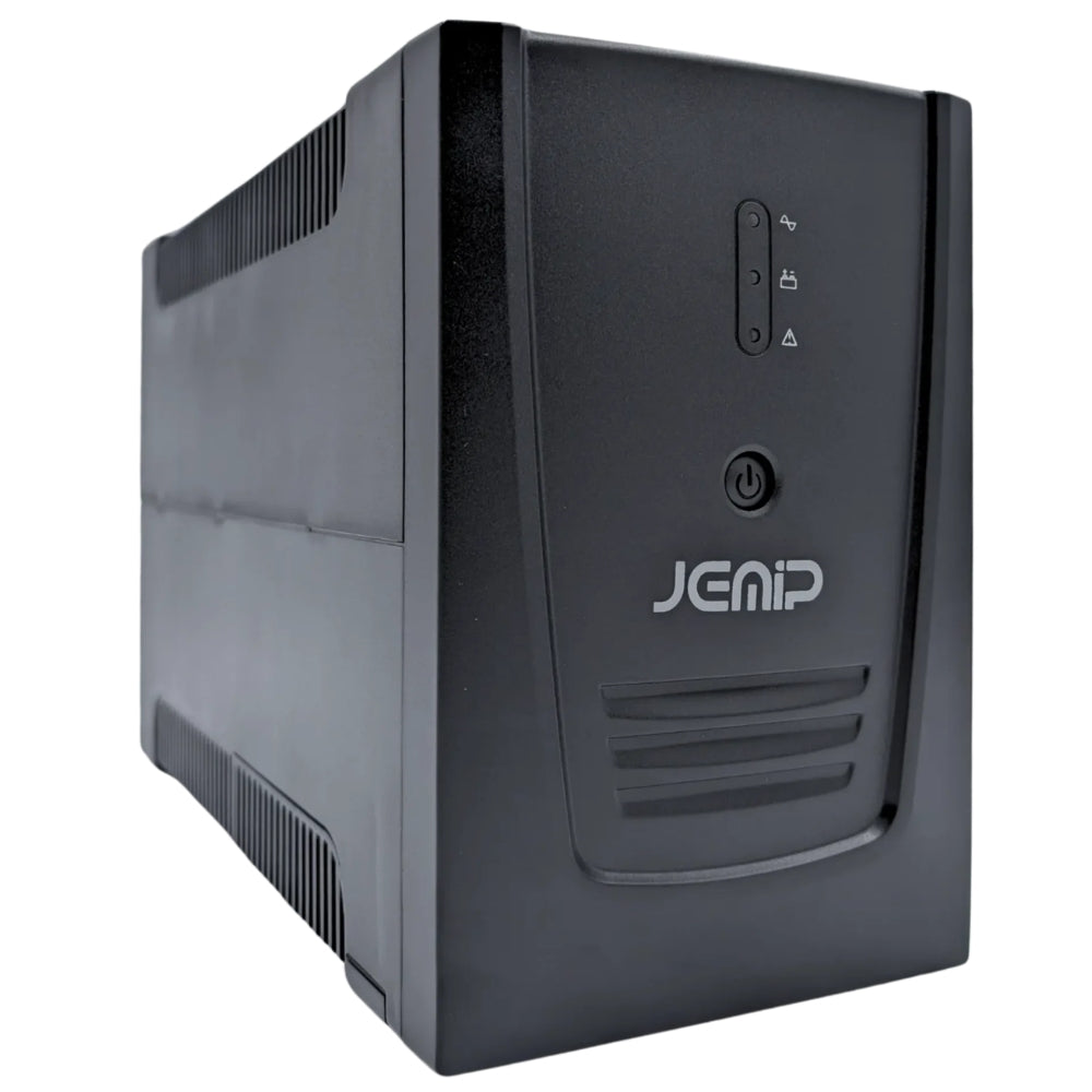 Jemip UPS Volt Guard Pro 1200W 10 Tomas Color Negro