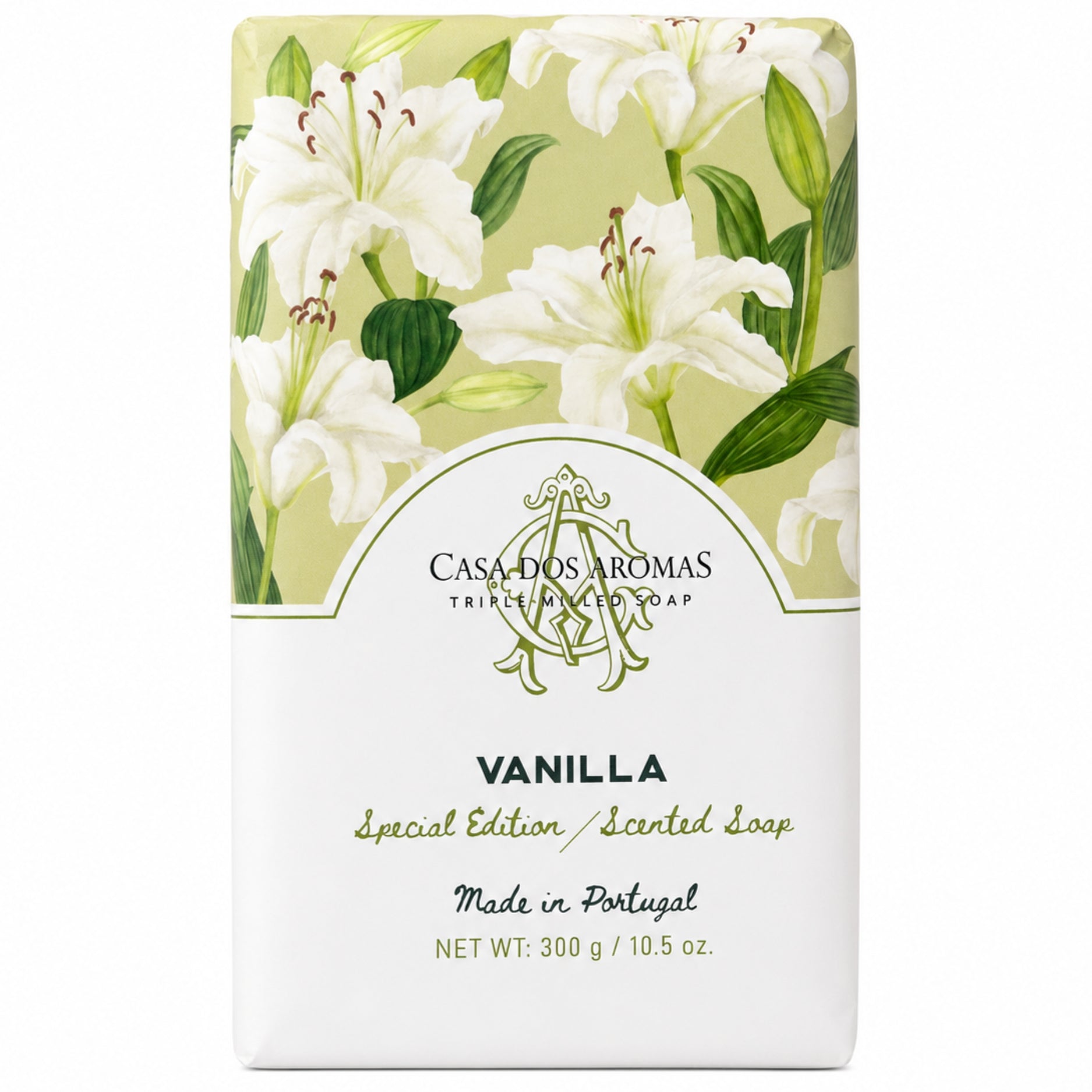 Casa Dos Aromas Jabon de Barra Vanilla 300g