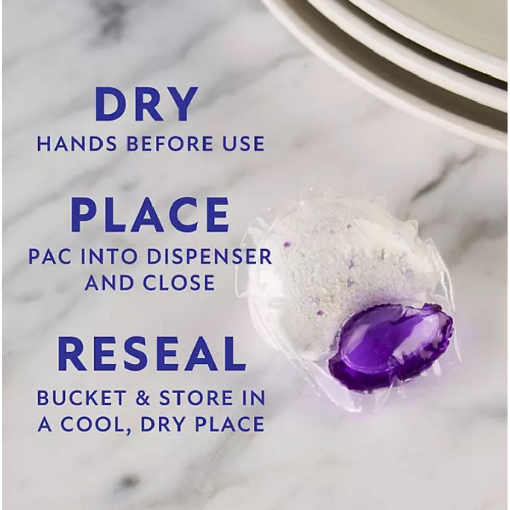 Member's Mark Auto Dishwasher Pacs Platinum Clean Fresh Clean Scent 110 Pack 1.76Kg