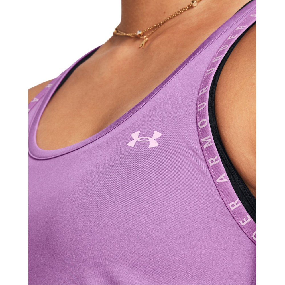 Under Armour Franela Sin Mangas Para Dama Knockout Tank