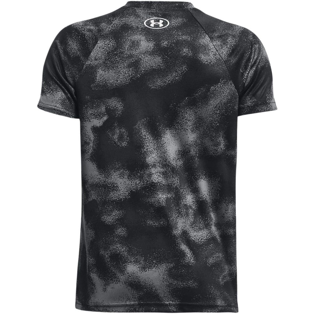 Under Armour Franela Manga Corta Para Niños Tech™ Big Logo Printed