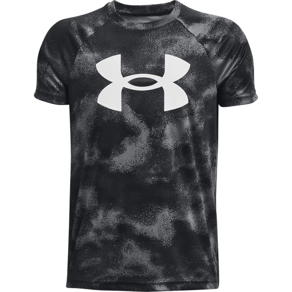 Under Armour Franela Manga Corta Para Niños Tech™ Big Logo Printed