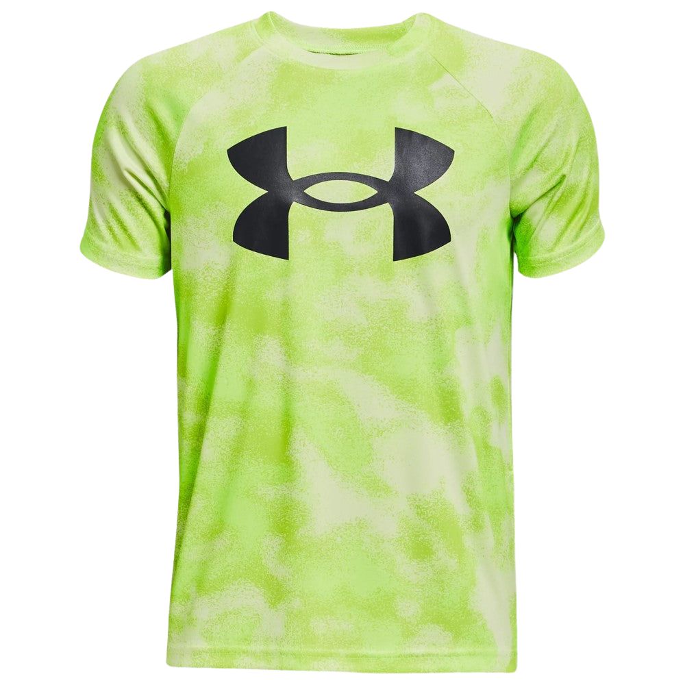 Under Armour Franela Manga Corta Para Niños Tech™ Big Logo Printed