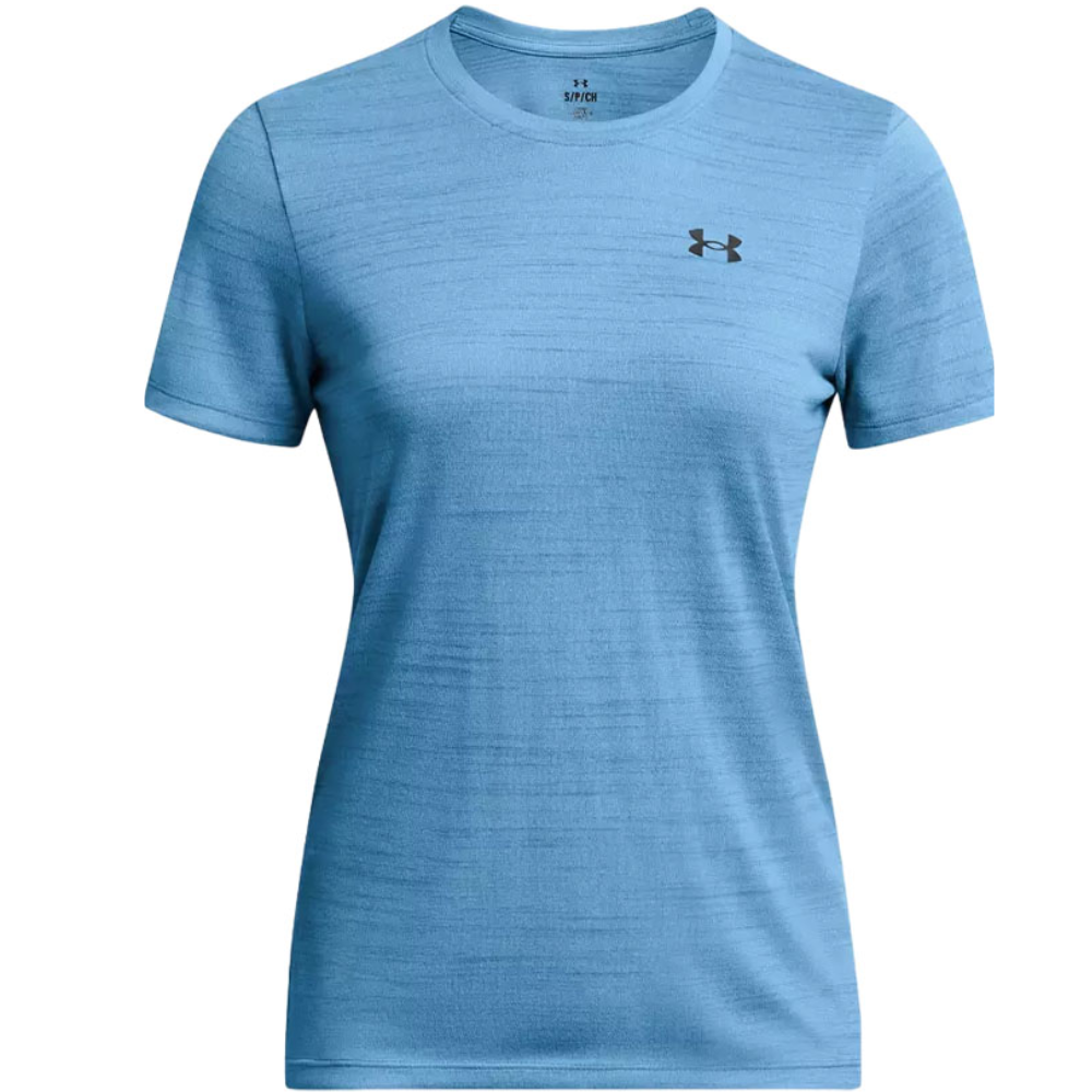 Under Armour Franela Manga Corta Tech Tiger para Dama