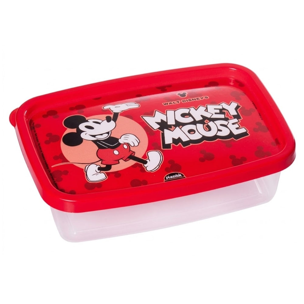 Alfa Hogar Recipiente Rectangular Mickey Mouse 620ml