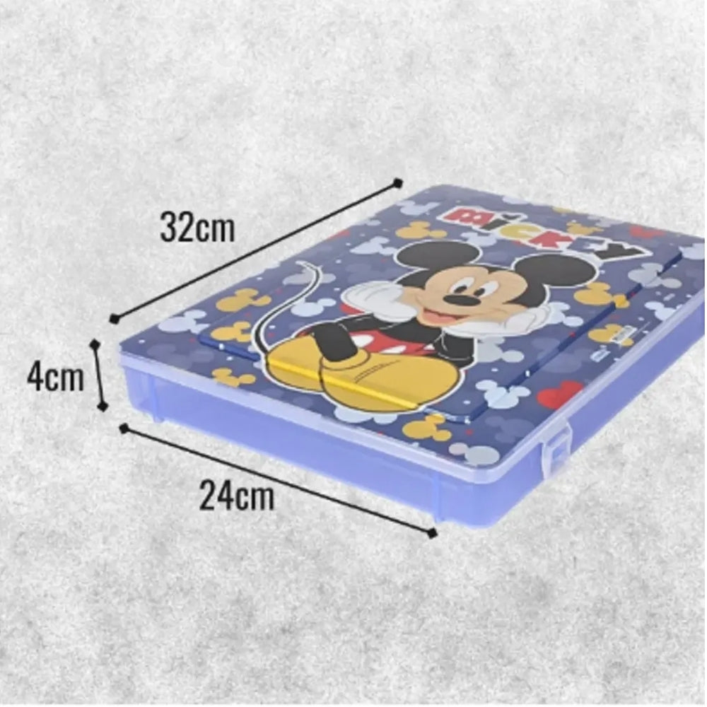 Alfa Hogar Organizador de Documentos Plastico Mickey Mouse
