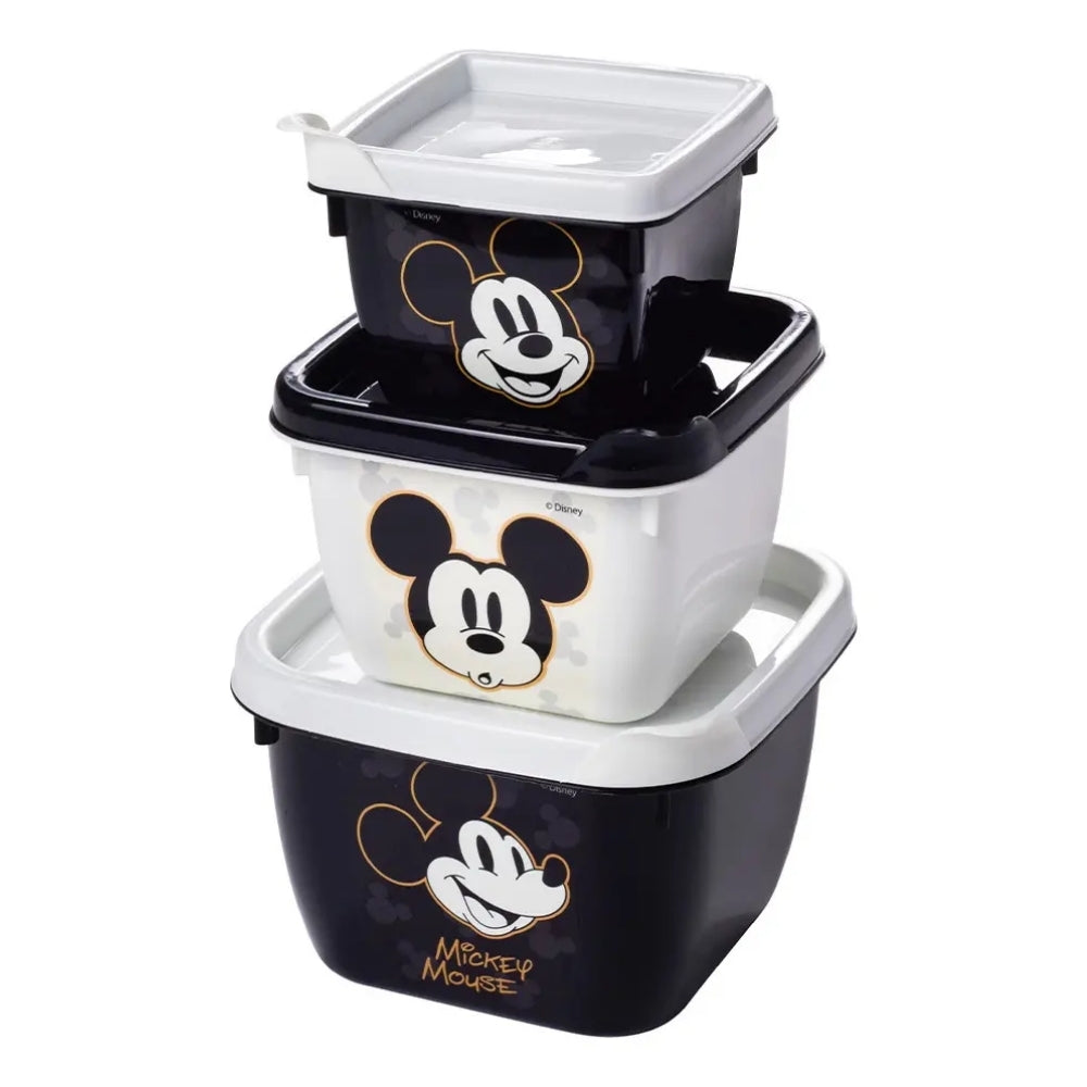 Alfa Hogar Juego de Contenedores Mickey Mouse 3Pcs