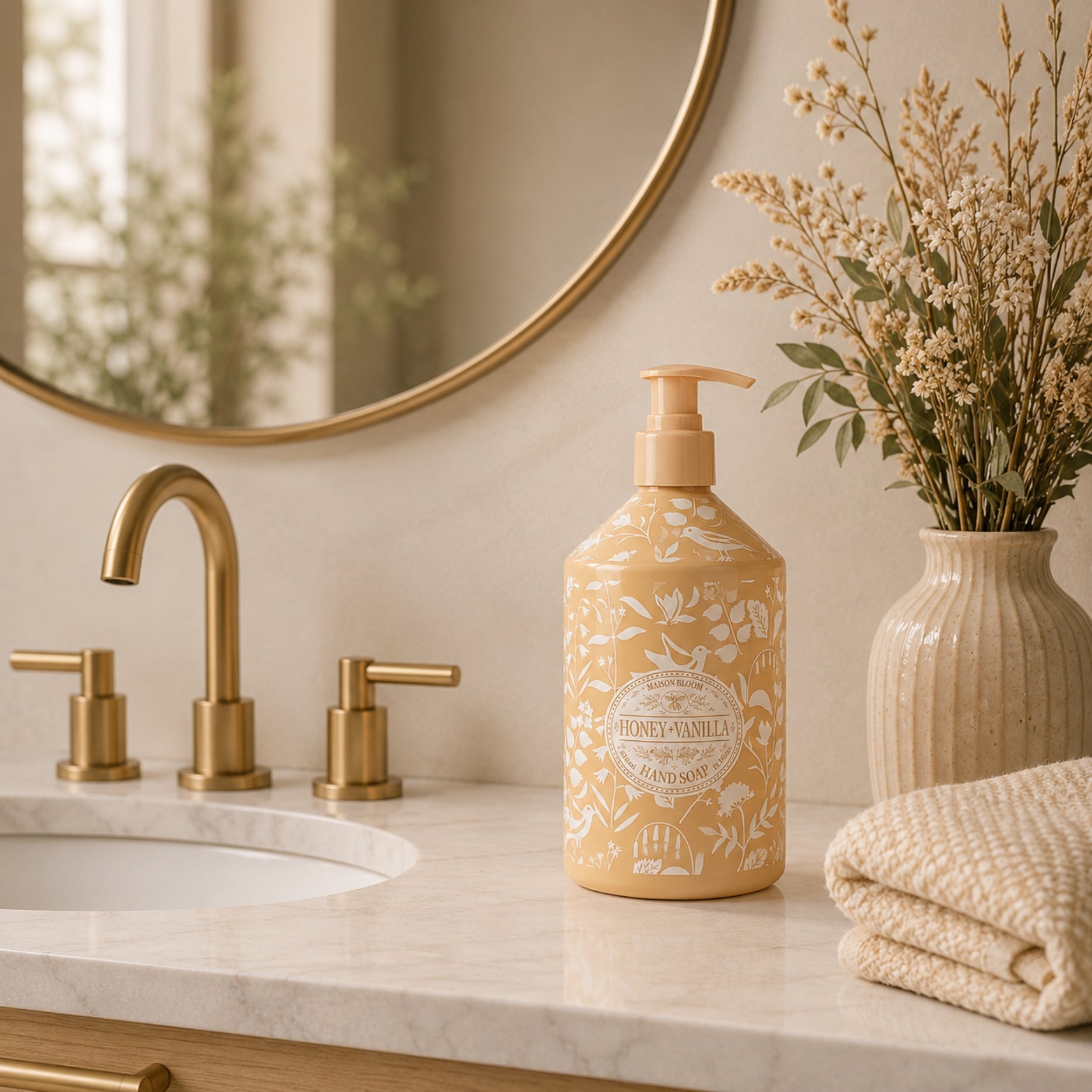 Maison Bloom Honey + Vanilla Hand Soap 636ml